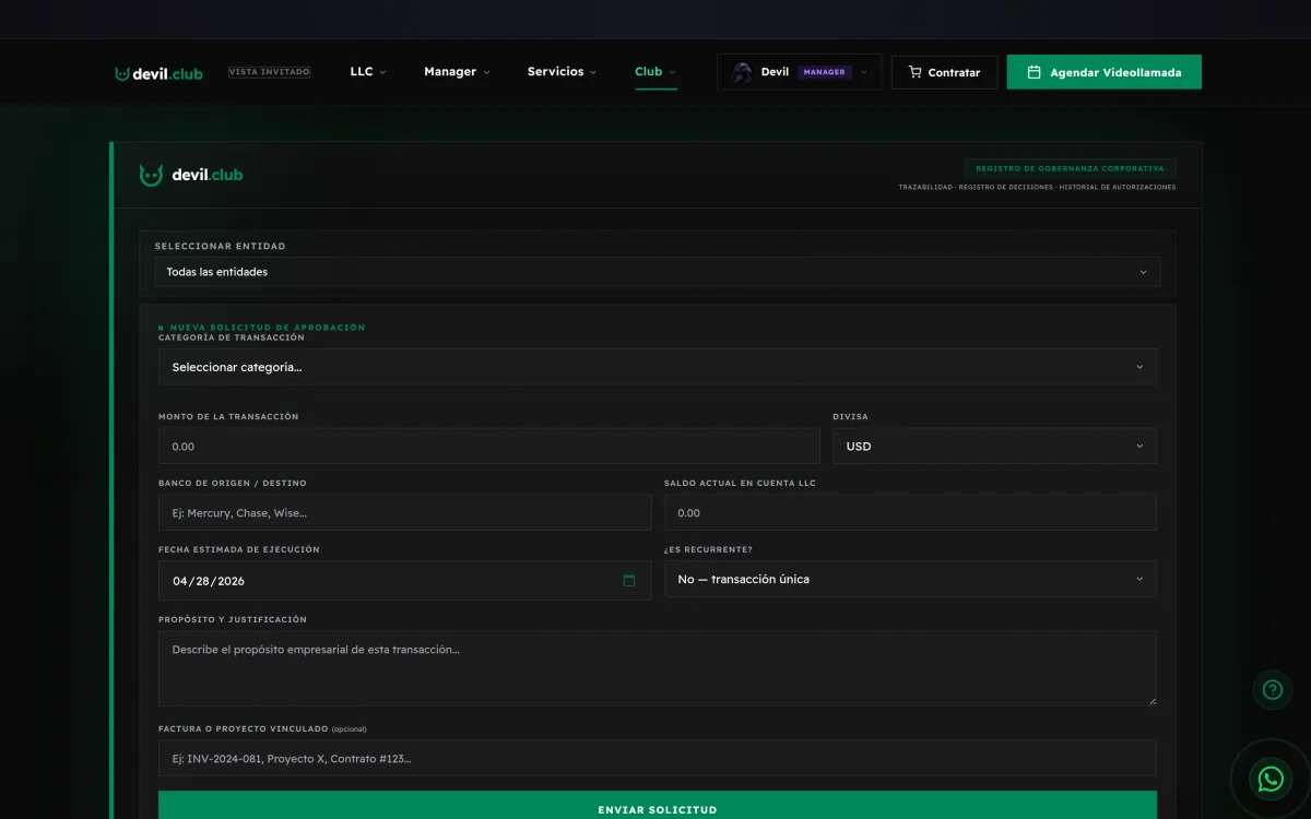Governance Ledger: resolutions, actas, weighted voting, cryptographically signed